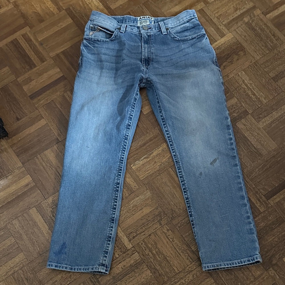 ARIAT MENS M2 TRADITIONAL RELAXED BOOT CUT JEANS